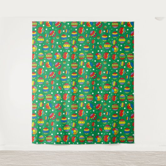Tenture Motif de Noël (Devant)