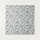 Tenture Motif de notes musicales (Devant (Horizontal))