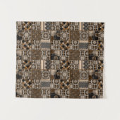Tenture Motif de patchwork rustique (Devant (Horizontal))