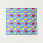 Tenture Motif de pâte de glace de fruits (Devant (Horizontal))