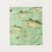 Tenture Motif de poisson basse (Devant)