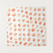 Tenture Motif de pommes Red paradise (Devant (Horizontal))