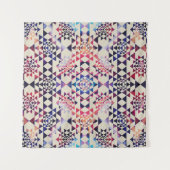 Tenture Motif de Sri Yantra/Sri Chakra - peignez la (Devant (Horizontal))