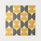 Tenture Motif de style moderne et géométrique du milieu du (Devant (Horizontal))