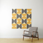 Tenture Motif de style moderne et géométrique du milieu du (En situation (horizontale))