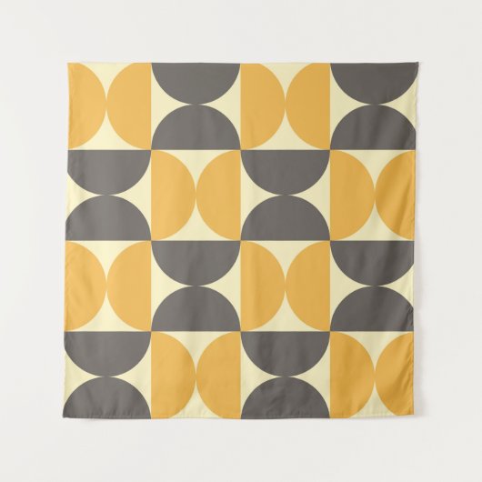 Tenture Motif de style moderne et géométrique du milieu du (Devant)