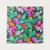 Tenture Motif de surface sans couture Jungle Dreams avec p (Devant (Horizontal))