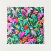 Tenture Motif de surface sans couture Jungle Dreams avec p (Devant)