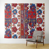 Tenture motif de tapis serbe 6 (En situation (horizontale))