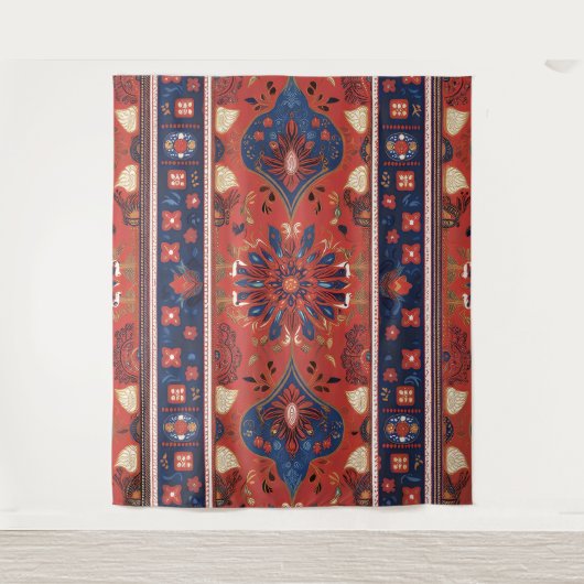 Tenture Motif de tapis serbe 7 (Devant)