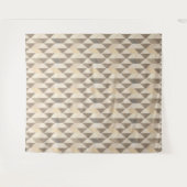 Tenture Motif de texturé gris et beige. (Devant (Horizontal))
