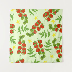 Tenture Motif de tomate sans couture. Impression de légume