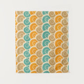 Tenture Motif de vagues d'aquarelle (Devant)