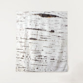 Tenture Motif d'écorce de bouleau (Devant)