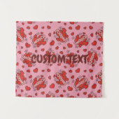 Tenture Motif d'effet sonore de bande dessinée (Devant (Horizontal))