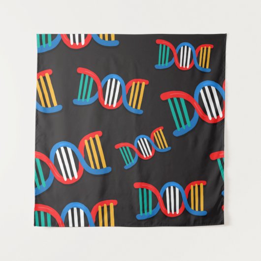 Tenture motif des fils d'adn (Devant (Horizontal))