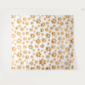 Tenture Motif des pattes de chien (Devant (Horizontal))