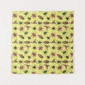 Tenture Motif d'été (Devant (Horizontal))