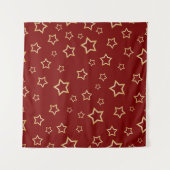 Tenture Motif d'étoiles (Devant)