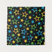 Tenture Motif d'étoiles (Devant)