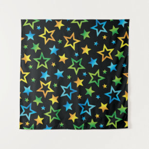 Tenture Motif d'étoiles