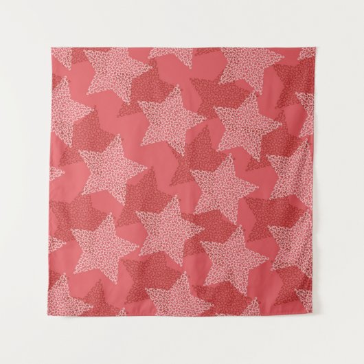 Tenture Motif d'étoiles (Devant)