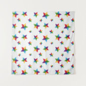 Tenture Motif d'étoiles (Devant (Horizontal))