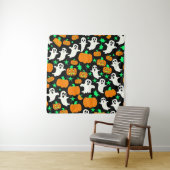 Tenture Motif d'Halloween (En situation)