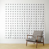 Tenture Motif diamant (En situation (horizontale))