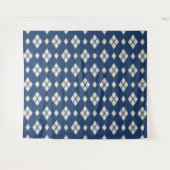 Tenture Motif diamant géométrique (Devant (Horizontal))