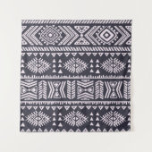 Tenture Motif d'illustration ethnique tribal (Devant (Horizontal))