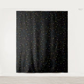 Tenture Motif du ciel de nuit étoilé (Devant)