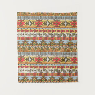 Tenture Motif ethnique sans charme dans des couleurs vives