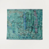 Tenture Motif Ethno Abstrait - Folklore Art 2 (Devant (Horizontal))