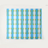 Tenture motif étoile (Devant (Horizontal))