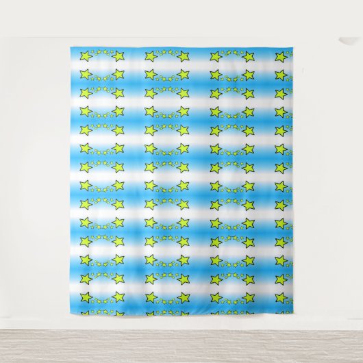 Tenture motif étoile (Devant)