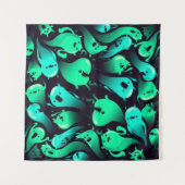 Tenture Motif fantôme (Devant (Horizontal))