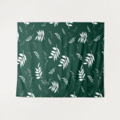 Tenture motif feuille (Devant (Horizontal))
