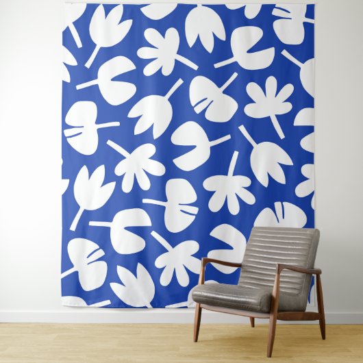 Tenture Motif Feuille (En situation)