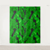 Tenture Motif feuille de banane (Devant)