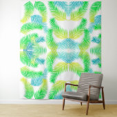 Tenture Motif feuille Palm (En situation)