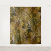 Tenture Motif Feuille terrien (Devant)