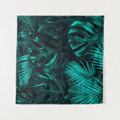 Tenture Motif feuille tropical (Devant (Horizontal))