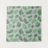 Tenture Motif Feuille tropical 11 (Devant (Horizontal))
