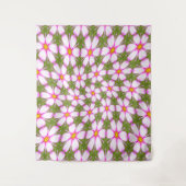 Tenture Motif Fleurs Cosmos (Devant)