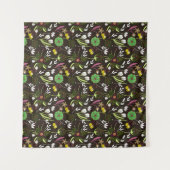 Tenture Motif floral (Devant (Horizontal))