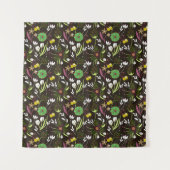 Tenture Motif floral (Devant)
