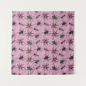Tenture Motif floral coloré (Devant (Horizontal))