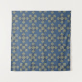 Tenture Motif floral cool (Devant (Horizontal))