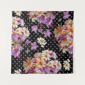 Tenture Motif floral incomparable. Bouquet de fleurs sauva (Devant (Horizontal))